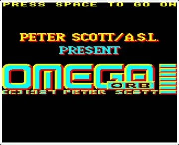 Omega Orb (1987)(Audiogenic)[h2][OMEGA] screen shot title